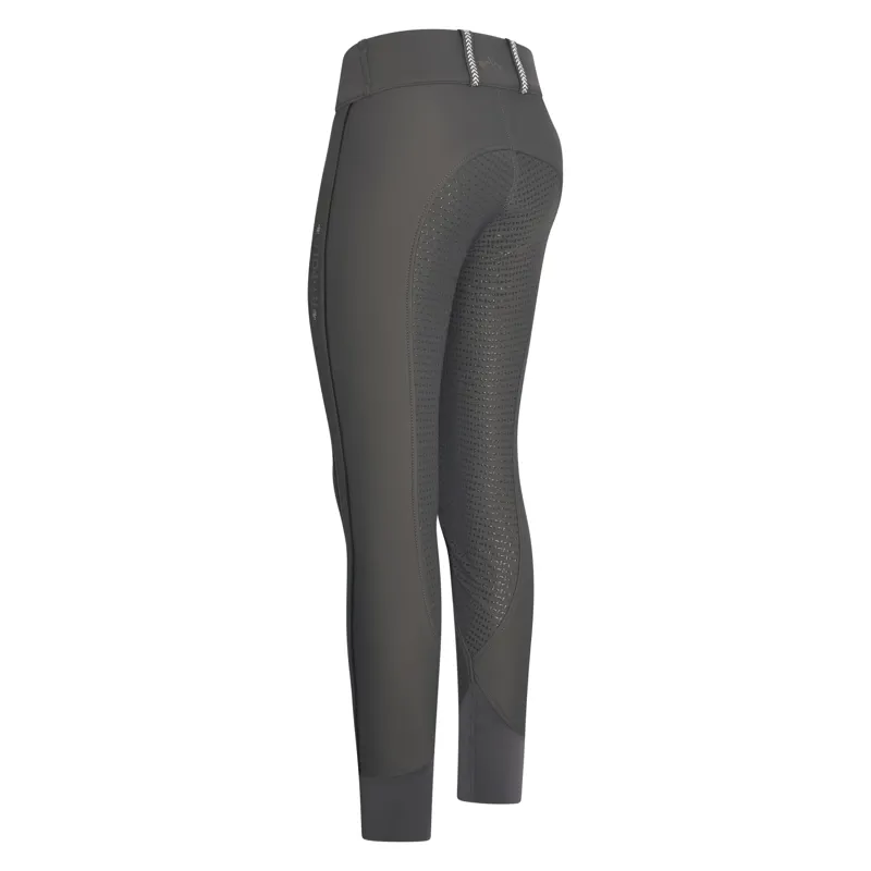HV Polo Isabell Full Grip Riding Tights in Grey-2